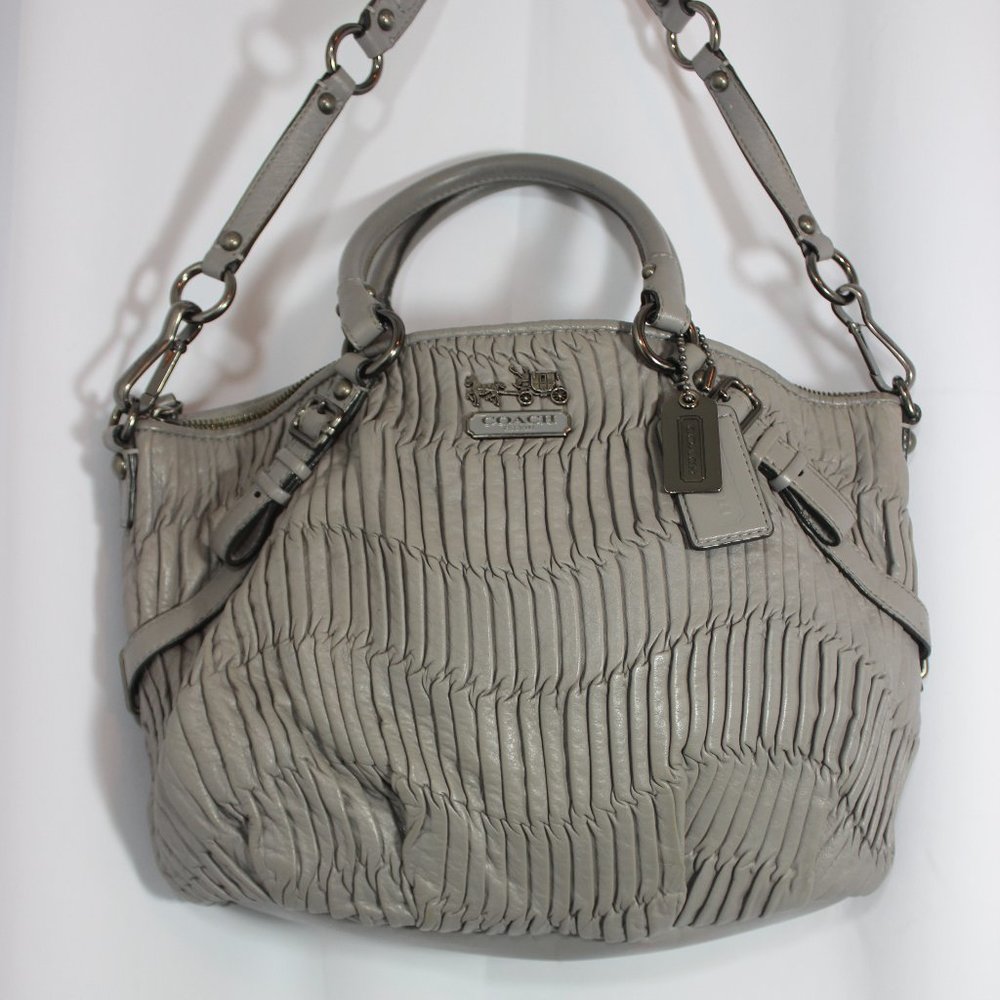 Coach Sophia Madison Gathered Leather shoulder bag